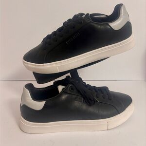 Mario Lopez Cliff men's black lace-up sneakers Size 9